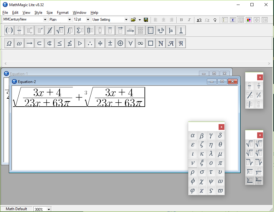 Screenshot of MathMagic Lite